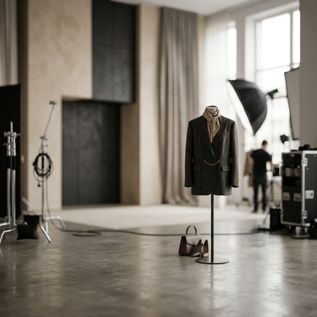 Editorial Shoot Setup